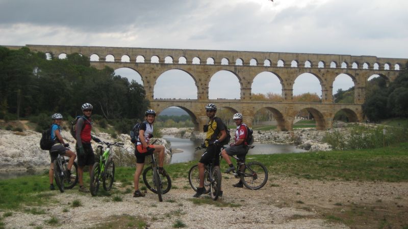 Pont du Gard : Enfin le voilà.