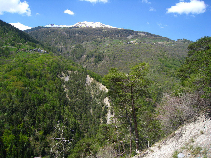 Vallée de la Valloirette : Vue sur Albanette