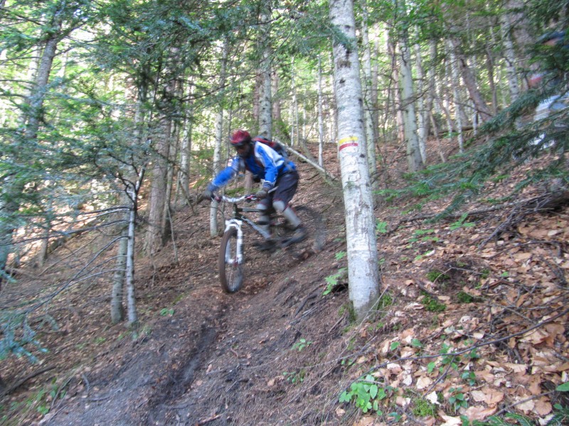 #14 descente sur Savines : Marcus en glisse , partie sympa en foret descente sur Savines : Marcus en glisse , partie sympa en foret