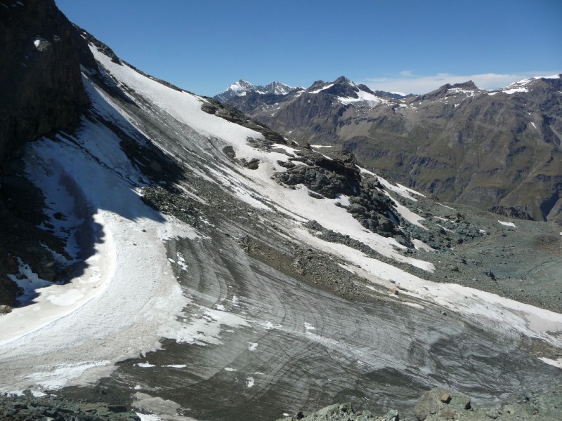 Mont Taou Blanc : Col Leynir, versant Nord, ça descend moins bien visiblement !
