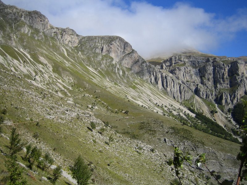 #3 Col de Rabou: Versant Sud : Vue globale Col de Rabou: Versant Sud : Vue globale