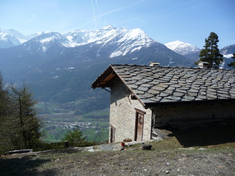 Col de Liconi : Vers 1450m, petite halte contemplative !