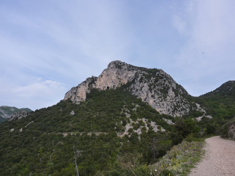 Pointe de Siricocca : Vue depuis la piste de montée