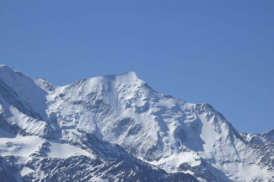 Massif du Mt Blanc : Face N de l'aiguille de Bionnassay