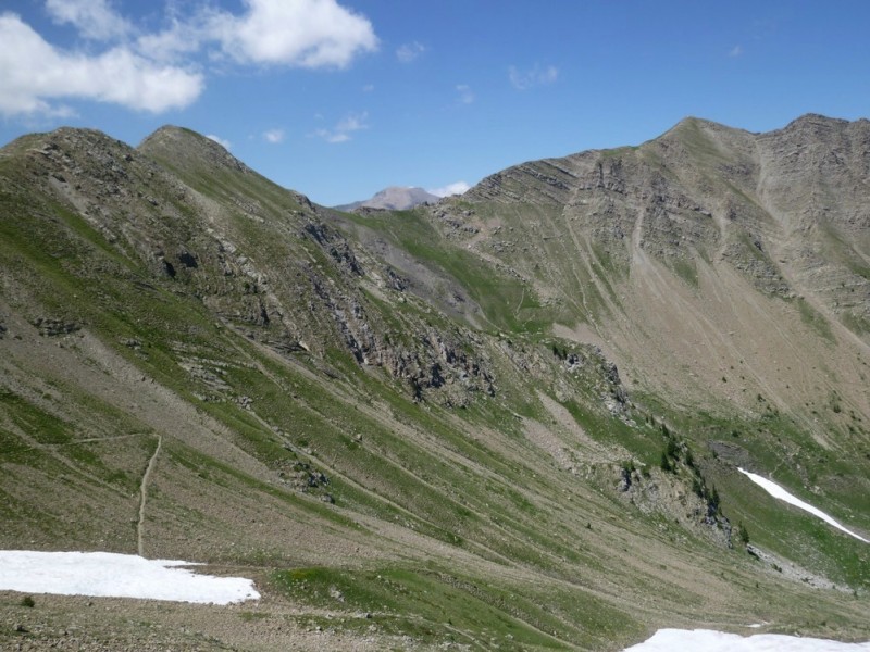 sentier du mont-Guillaume : et Trempa-Latz à l'arrière plan