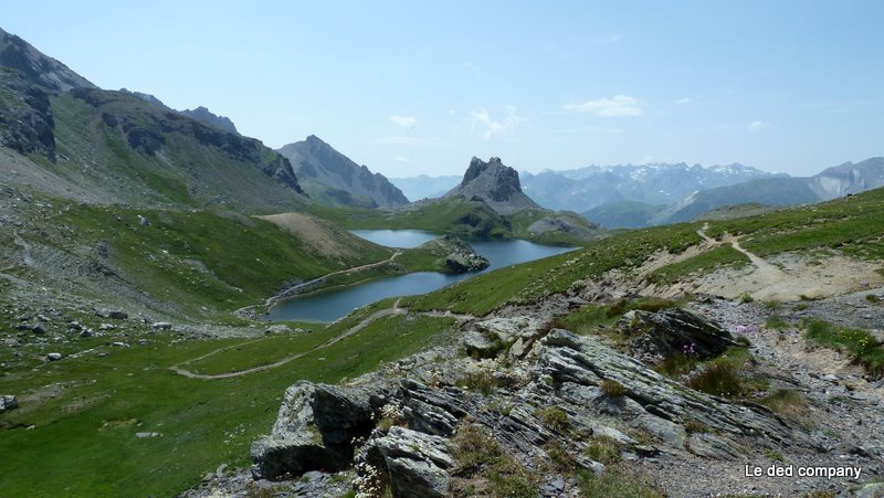 Lac du Ruburent : Le plus haut des 3 lacs (Alt. 2428m)