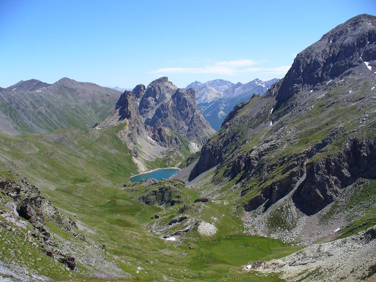 Col de la Ponsonnière : Panorama Haut-Alpin