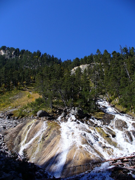Torrent de la Rosière : Cascade des Poux