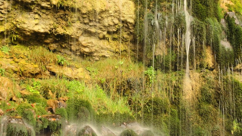 filet d'eau : à la cascade de la Doriaz