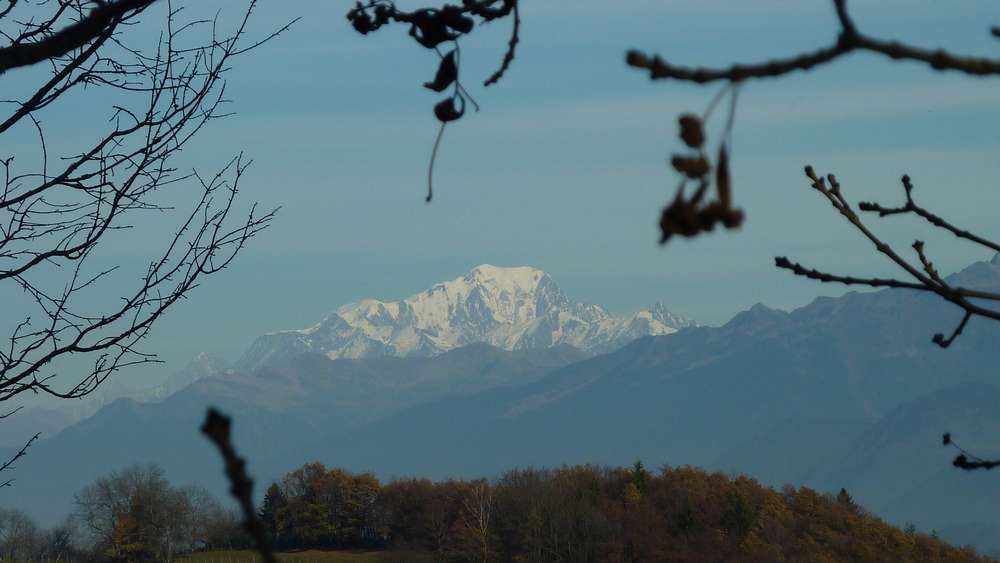 Mont Blanc : on ne voit que lui