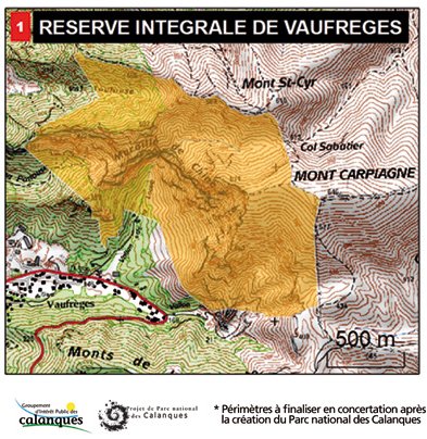 Mont Carpiagne : Le projet de réserve intégrale dans le coin