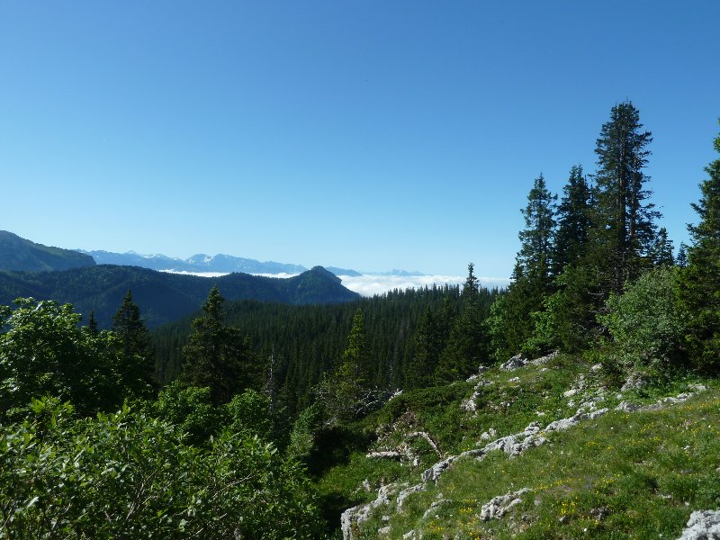 #4 Col de La Grande Vache : Mer de nuages sur Gre Col de La Grande Vache : Mer de nuages sur Gre