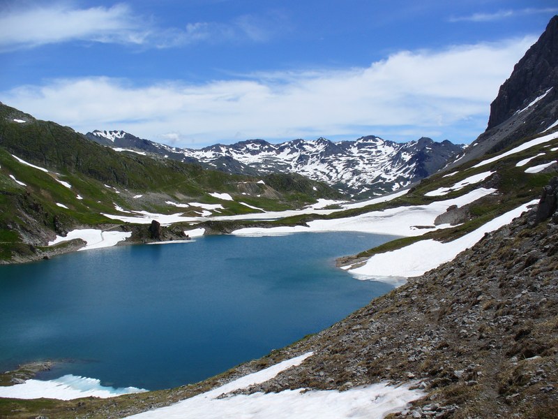 Col des Rochilles : Les lacs