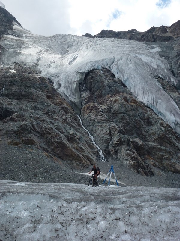 Glacier de Corbassière : Du roulage atypique...