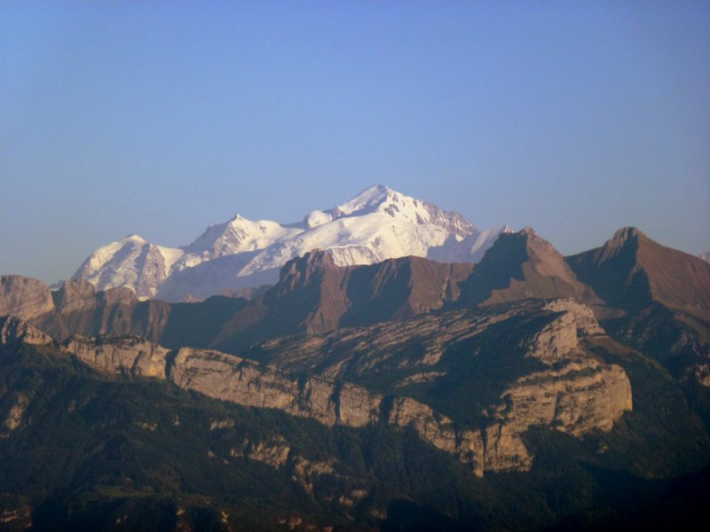 Mt Blanc : Bornes et Mt Blanc