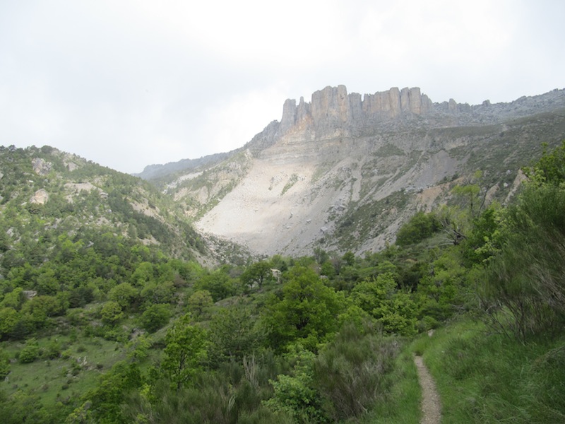 Castellane/Montagne de Robion : Cadières de Brandis