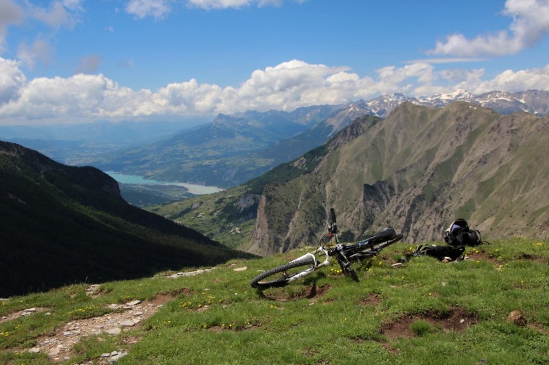#6 Col Girabeau : coté Les Orres pour la descente Col Girabeau : coté Les Orres pour la descente